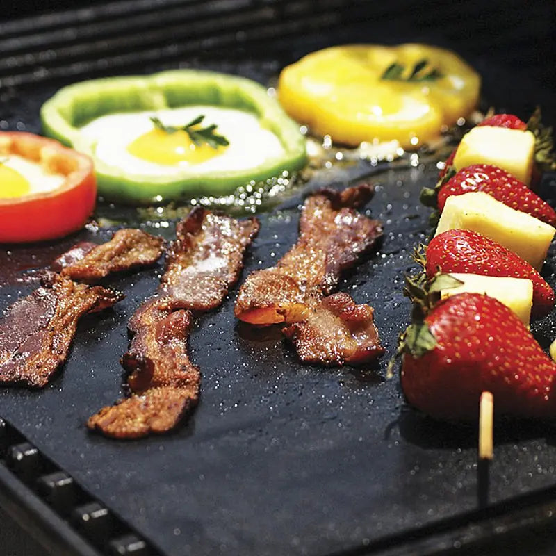 Heat-Resistant BBQ Baking Mat Set