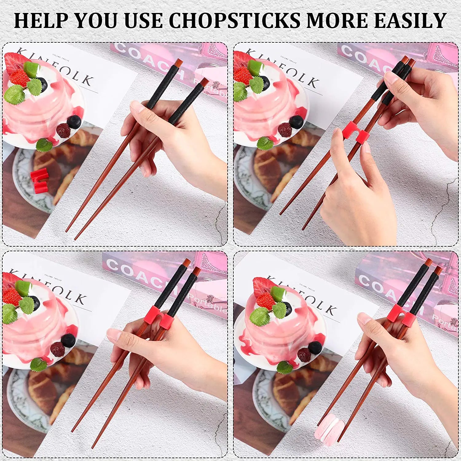 Reusable Chopstick Helpers