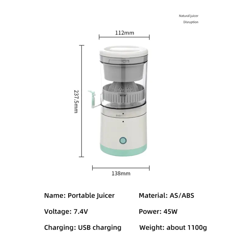 Wireless Slow Electric Juicer