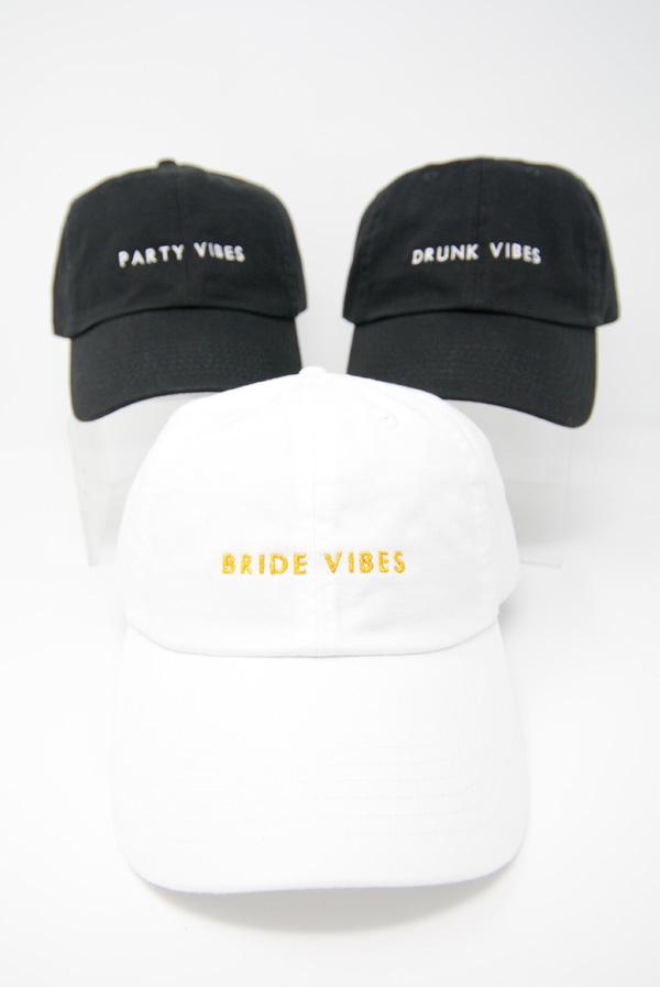 Party Vibes - Bachelorette party dad hats