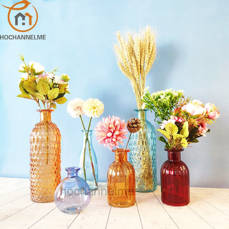 Small Fresh Flower Glass Vases