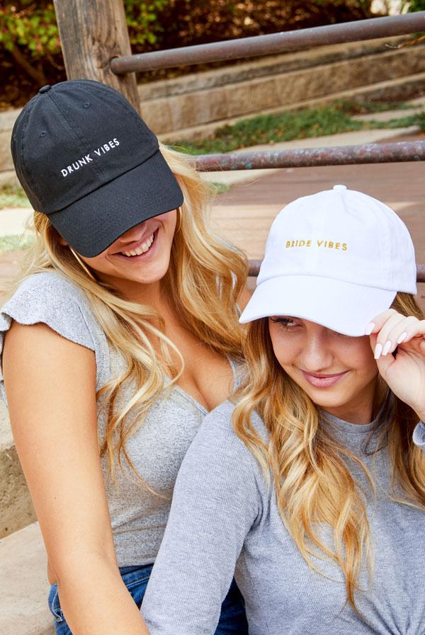 Party Vibes - Bachelorette party dad hats