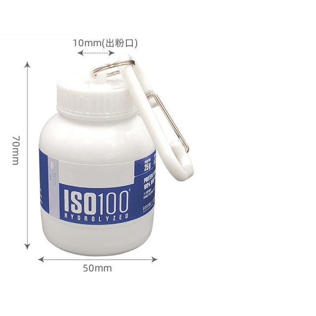 Protein Powder Container Keychain