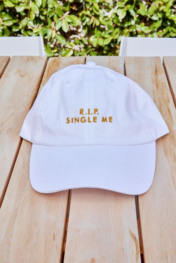 R.I.P. Sober Me - Bachelorette party dad hats