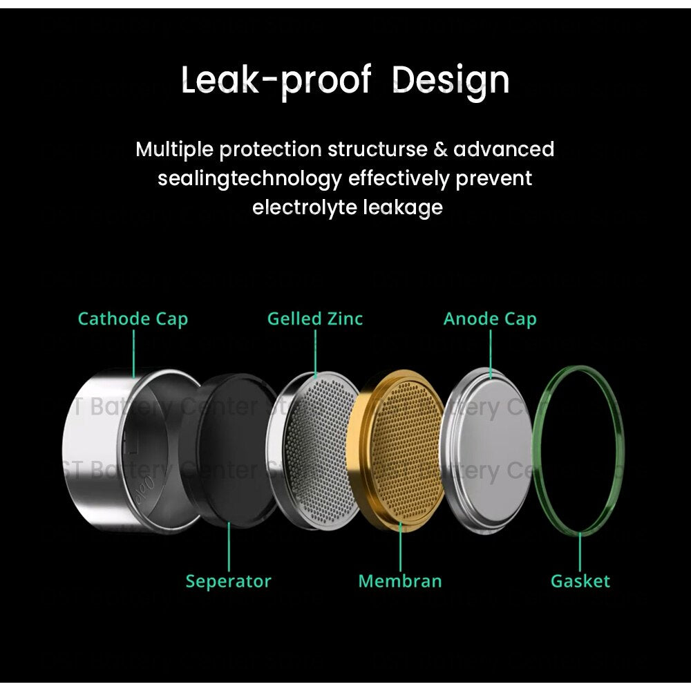 Round Cell Coin Alkaline Battery