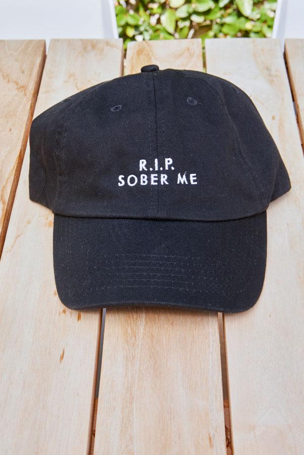 R.I.P. Sober Me - Bachelorette party dad hats