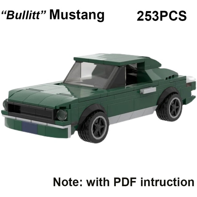 Ford Set Pickup Truck Building Blocks