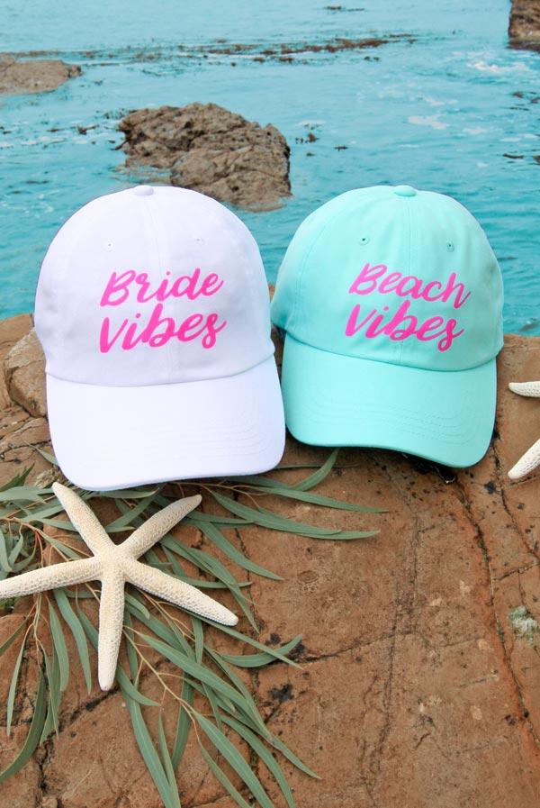 Beach Vibes - ☀️ Sun-sational Bachelorette Dad Hats