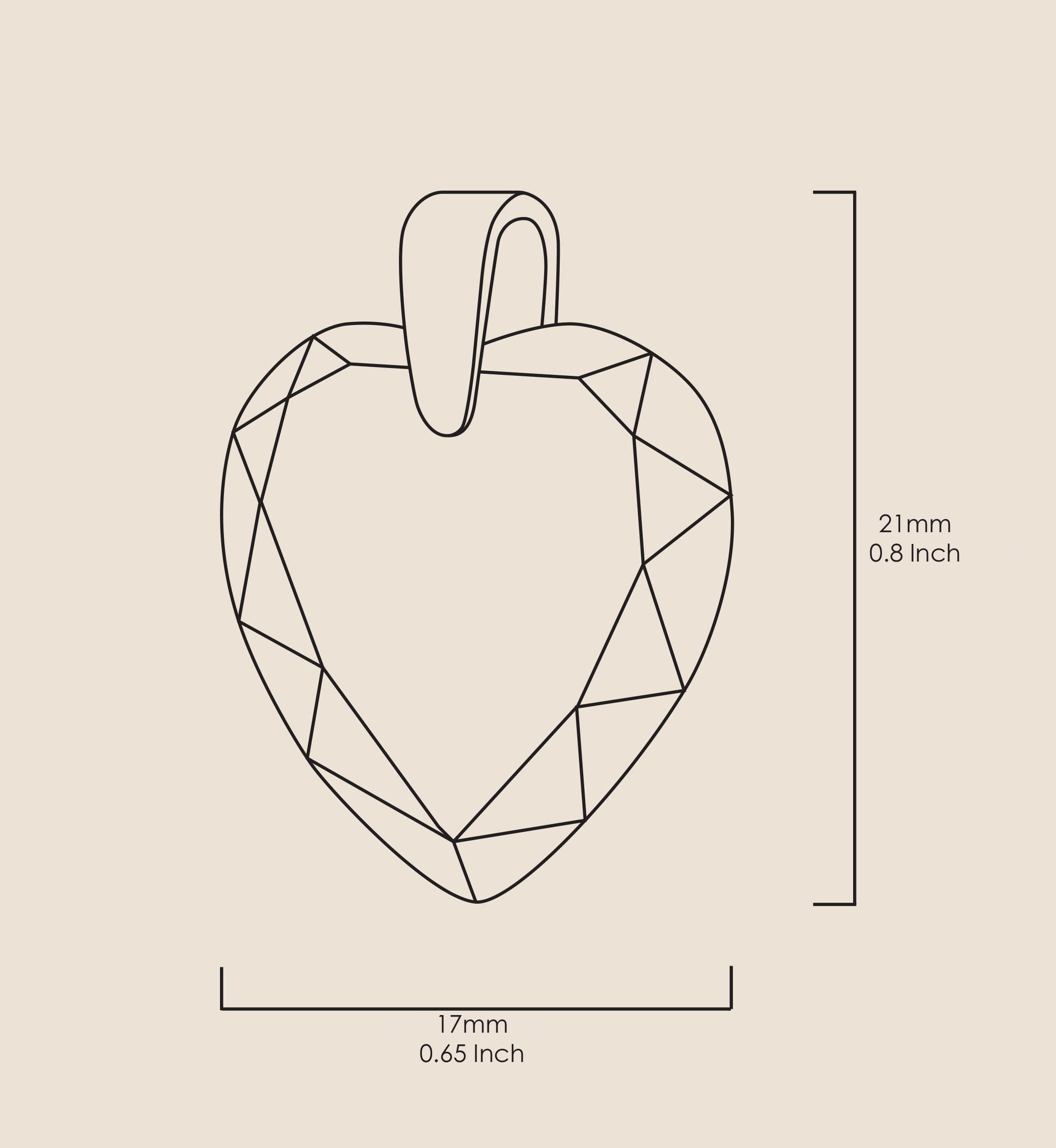 Gold Plated Silver Heart Necklace I Love You in 12 Languages 24k Gold Inscribed Cubic Zirconia