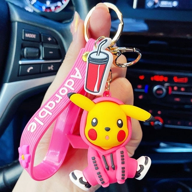 Cute Anime Character Keychain Pendant