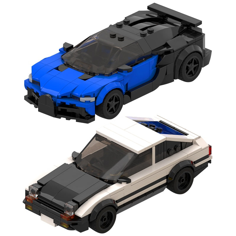 Racing Super Technique Creative Brick Set