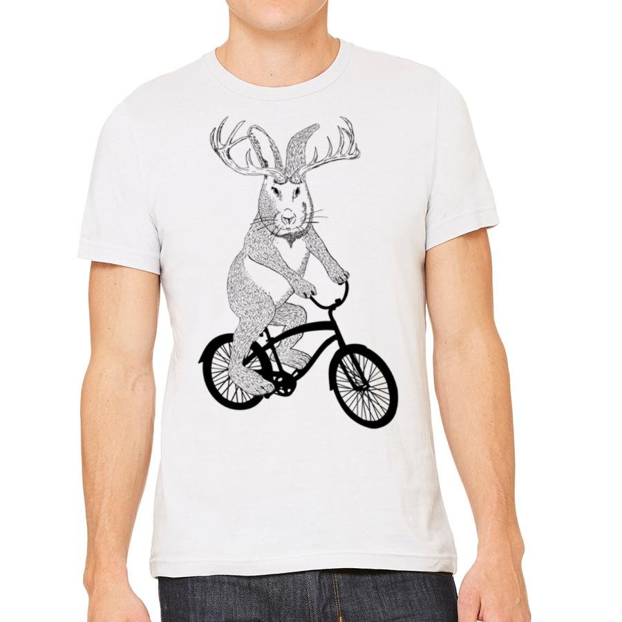 Jackalope on a bike - QWIEL®