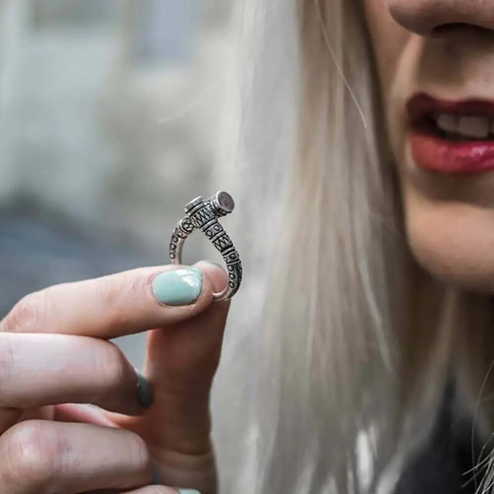 Viking Totem Finger Rings