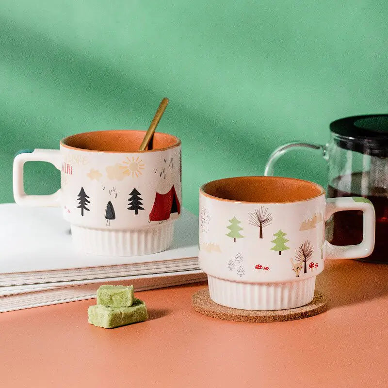 DIY Hand-Painted Ceramic Mug