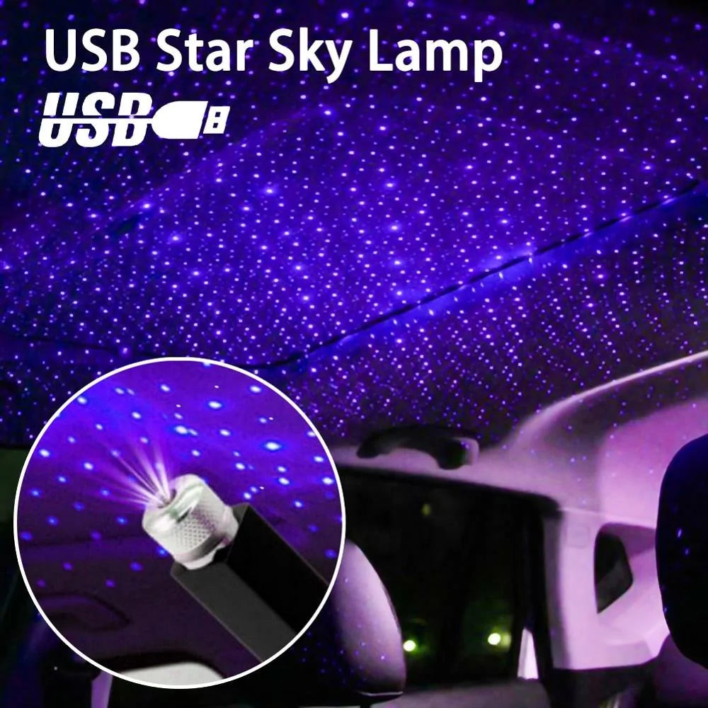 Car Roof Star Night Light